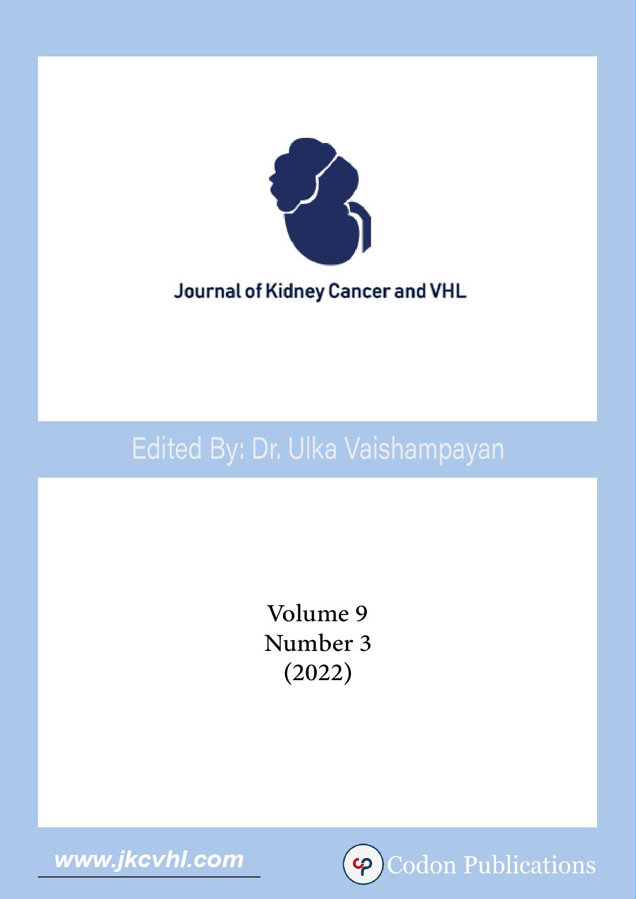 					View Vol. 9 No. 3 (2022): Journal of Kidney Cancer and VHL
				